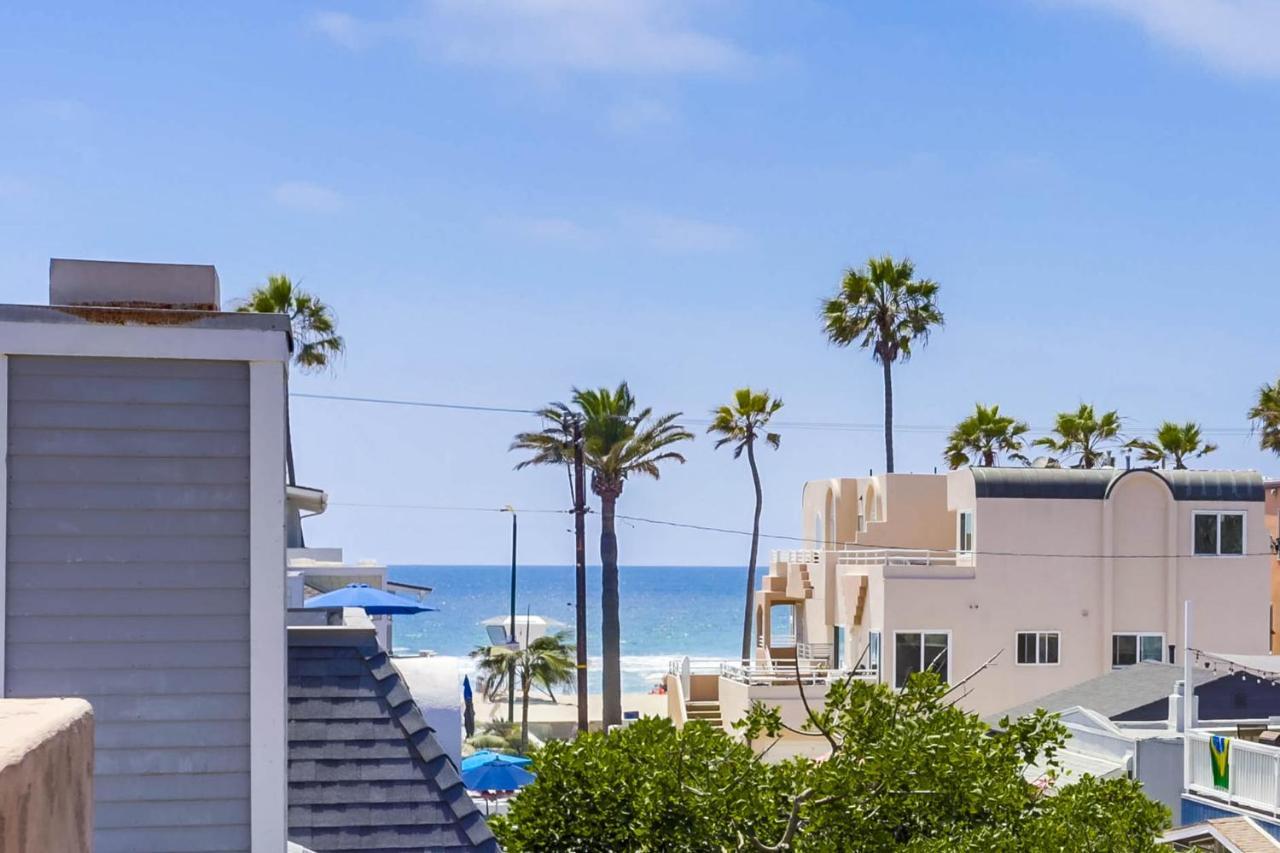 Stunning Ocean View Home W Rooftop Terrace, Firepit, Fast Wifi, Ac & Parking! 圣地亚哥 外观 照片