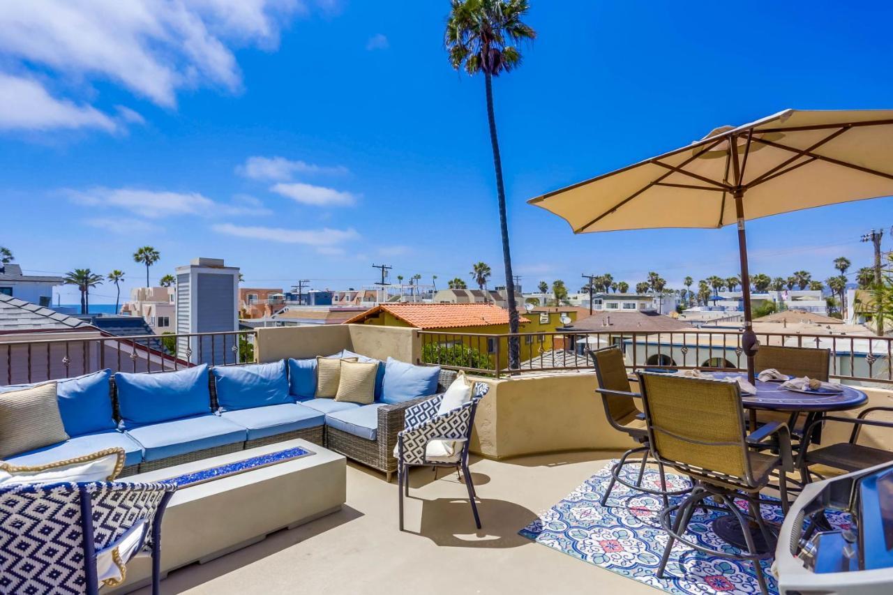 Stunning Ocean View Home W Rooftop Terrace, Firepit, Fast Wifi, Ac & Parking! 圣地亚哥 外观 照片
