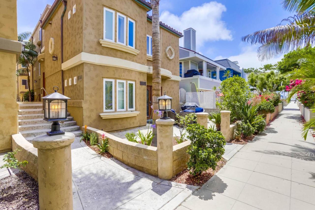 Stunning Ocean View Home W Rooftop Terrace, Firepit, Fast Wifi, Ac & Parking! 圣地亚哥 外观 照片