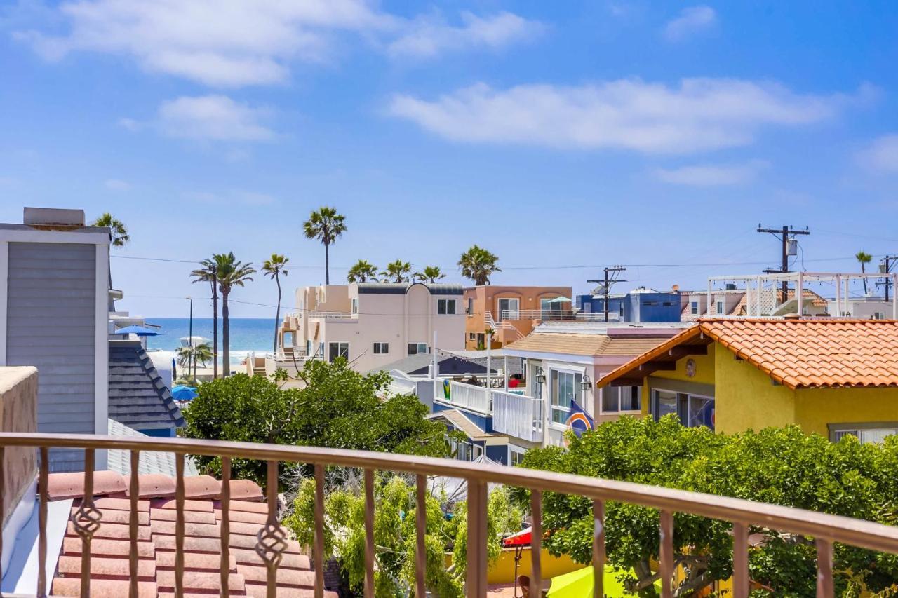 Stunning Ocean View Home W Rooftop Terrace, Firepit, Fast Wifi, Ac & Parking! 圣地亚哥 外观 照片