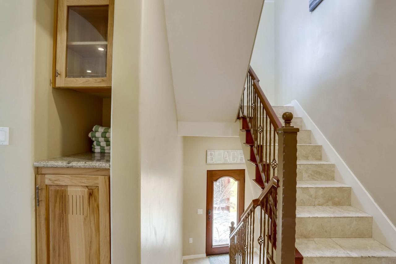 Stunning Ocean View Home W Rooftop Terrace, Firepit, Fast Wifi, Ac & Parking! 圣地亚哥 外观 照片